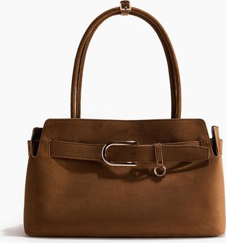 H&M Tote Bag mit Zierlasche - Beige