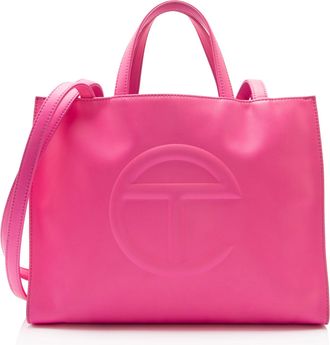 Telfar Faux Leather Medium Shopping Tote