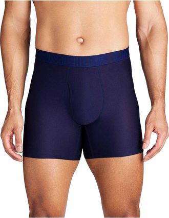 Under Armour Performance Boxershorts Heren (Set van 3) (Koningsblauw/Staal/Navy)