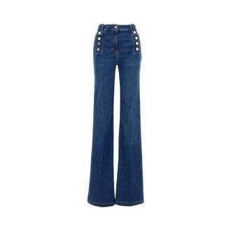 Elisabetta Franchi Donna, Jeans, Blu, W25, new