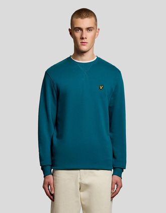 Lyle & Scott Lyle And Scott Mens Cotton Crew Neck Sweatshirt - Green - Size: 36