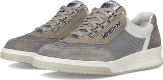 Mephisto Match Air Mens Lace-up Boots Grey : EU 46.5 (US Mens 12.5) D - Medium, Leather