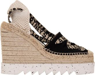 Stella McCartney Sandalo con zeppa - - Shoes - Donna - Nero - 36 EU
