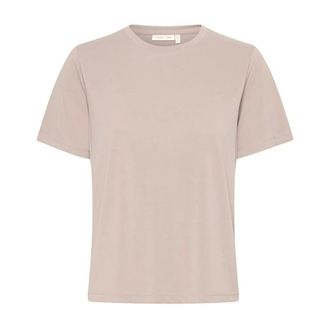 Inwear Camiseta Cl&aacute;sica Cuello en V Clay - Tops - Mujer - Beige - 2XS