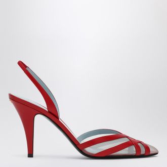 Valentino Garavani D&eacute;collet&eacute; Slingback ImpuDance rossa
