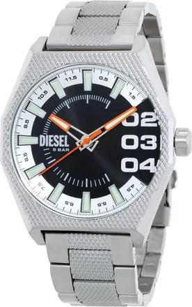 Diesel Scraper Quartz Black Dial Mens Watch DZ2172