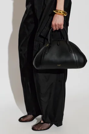 Alaia Leather Bag, Womens, Black