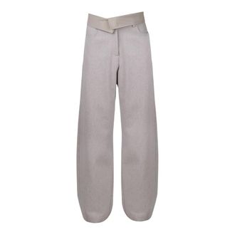 Alysi Wide Trousers, female, Beige, Size: 2XS Wide Trousers