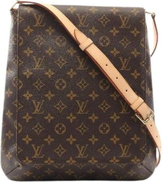 Louis Vuitton Pre-owned Cross Body Bags, female, Brown, Size: ONE SIZE Pre-owned Canvas louis-vuitton-bags
