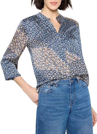 Nic+Zoe Nic+Zoe Monogram Mix Top