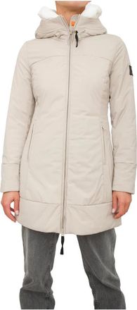 Dekker Beige Parka Trench Coat - Dames - Parka Jassen - Beige - M - Polyester - Jassen
