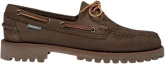 Sebago Sailor Schoenen - Heren - Bootschoenen - Bruin - 40 EU - Schoenen