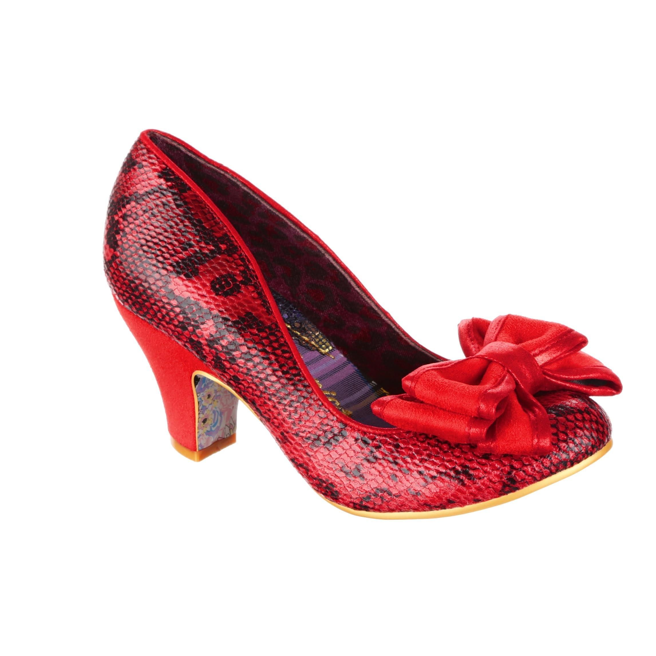 Chaussures Femme Irregular Choice Rubixi - Noir Et Or, Taille UK 4/37, Neuves Avec Boîte