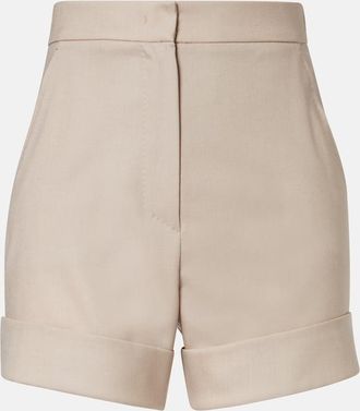 Max Mara Shorts in lana, mohair e seta