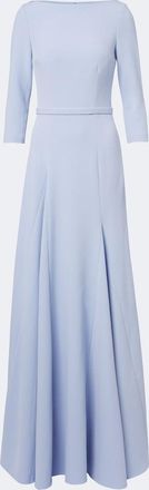 SAFiYAA Emilia cr&ecirc;pe gown