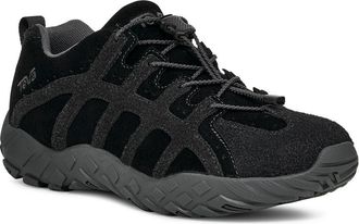 Teva Neogamma Leather Sneaker in Black at Nordstrom, Size 7.5