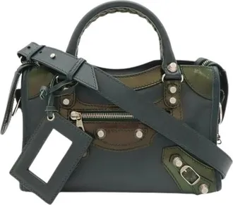 Balenciaga Borsa Mini Pre-owned Vintage - - Pre-owned - Donna - Verde - ONE SIZE