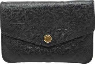Louis Vuitton Monogram Empreinte Black Leather Pochette (Pre-Owned)