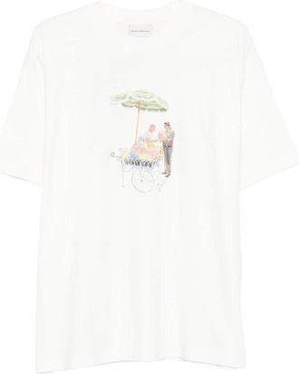 Dr&ocirc;le de Monsieur T-shirt Fleuriste