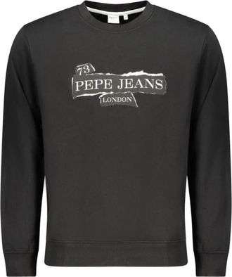 Pepe Jeans London Hombre, Sudaderas, Negro, Talla: S