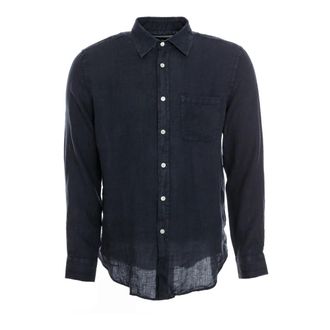 Portuguese Flannel Casual Overhemden - Heren - Casual Overhemden - Blauw - M - Overhemden