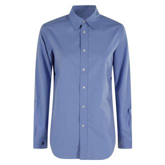 Polo Ralph Lauren Donna, Camicette, Blu, XL, new
