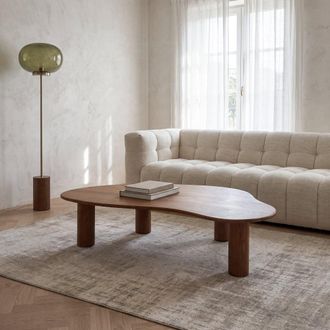 Maisons du monde Mesa de centro de madera de acacia maciza L145 cm