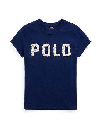 Ralph Lauren SEASHELL LOGO COTTON JERSEY TEE