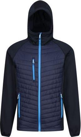Regatta Navigate Quilted Hybrid Jacket in Navy And French Blue at Nordstrom, Size Xxx-Large