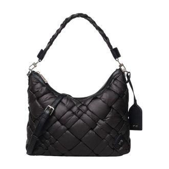 V&deg; 73 Dames, Tassen, Zwart, Maat: ONE Size Zijde