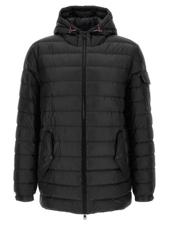 Moncler Black Polyamide Mens Parka