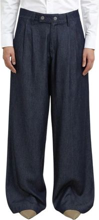 G-Star Chino a pieghe - - Trousers - Donna - Blu - W26 L32