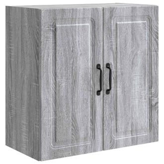 vidaXL Armario De Pared Sonoma Gris 59 X 31 X 60 Cm Vidaxl