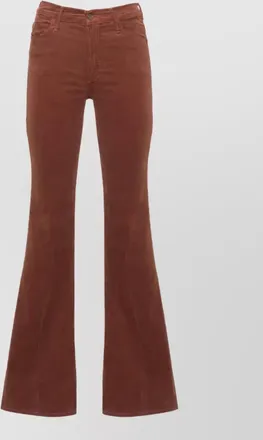 Mother denim straight-leg trousers