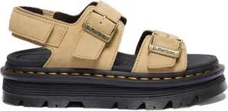 Dr. Martens Sandalia de plataforma Zebzag de ante - Shoes - Mujer - Beige - 38 EU