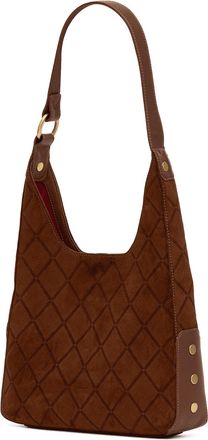 Hammitt Hammitt Tim Chocolate Diamond Suede Antique Gold Med