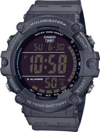 Casio Ae-1500Wh-8Bvef Digitale Horloge - Heren - Horloges - Grijs - ONE Size - Accessoires