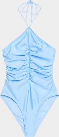 Solid & Striped The Mina Halter One-Piece Swimsuit