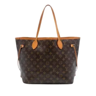 Louis Vuitton Pre-owned Tote Bags, female, Brown, Size: ONE SIZE Pre-owned Neverfull MM