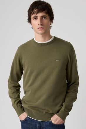 Levi's Lightweight Housemark Sweater - Hombre - 2XL - Verde / Ivy Green