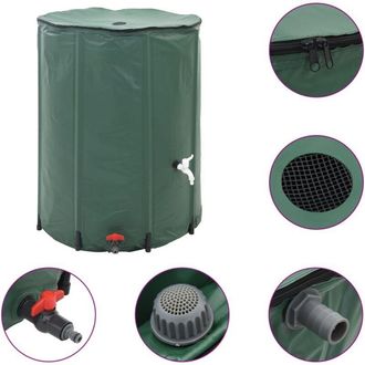 vidaXL Tanque De Agua De Lluvia Plegable 750 L Vidaxl