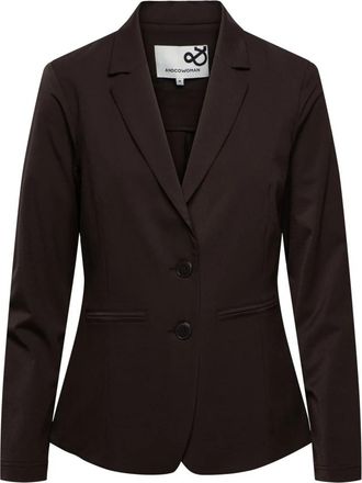 &Co Woman Phileine Travel Blazer - Dames - Blazers - Bruin - L - Jassen
