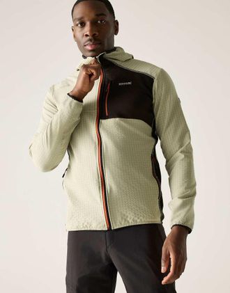 Regatta Hiking Alven - Top midlayer con zip nero abbeystone-Neutro