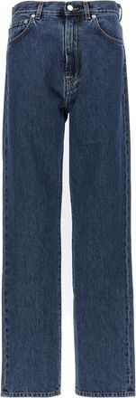 Loulou Studio Blue Straight Leg Jeans