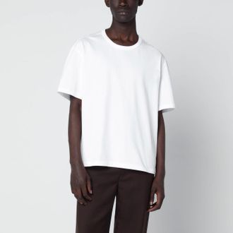 S&eacute;fr T-shirt Mauro bianca in cotone organico