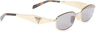 Prada Sunglasses, female, Yellow, Size: ONE SIZE PR D51S Sunglasses