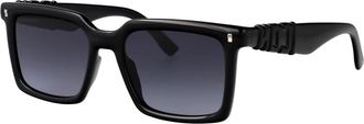 Dsquared2 Iconische Zonnebril Model 0025/S - Heren - Zonnebrillen - Zwart - 53 MM - Accessoires