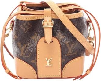Louis Vuitton Pre-owned Noe Tas Monogram Schoudertas - Dames - Vintage Tas - Bruin - ONE Size - Leer - Vintage