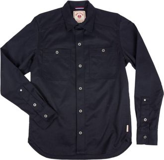 Iron And Resin Mens Workshop Shirt In Navy