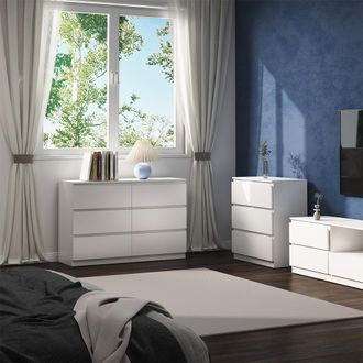 Vicco Aparador Calisto, Blanco, 120 X 78.5 Cm